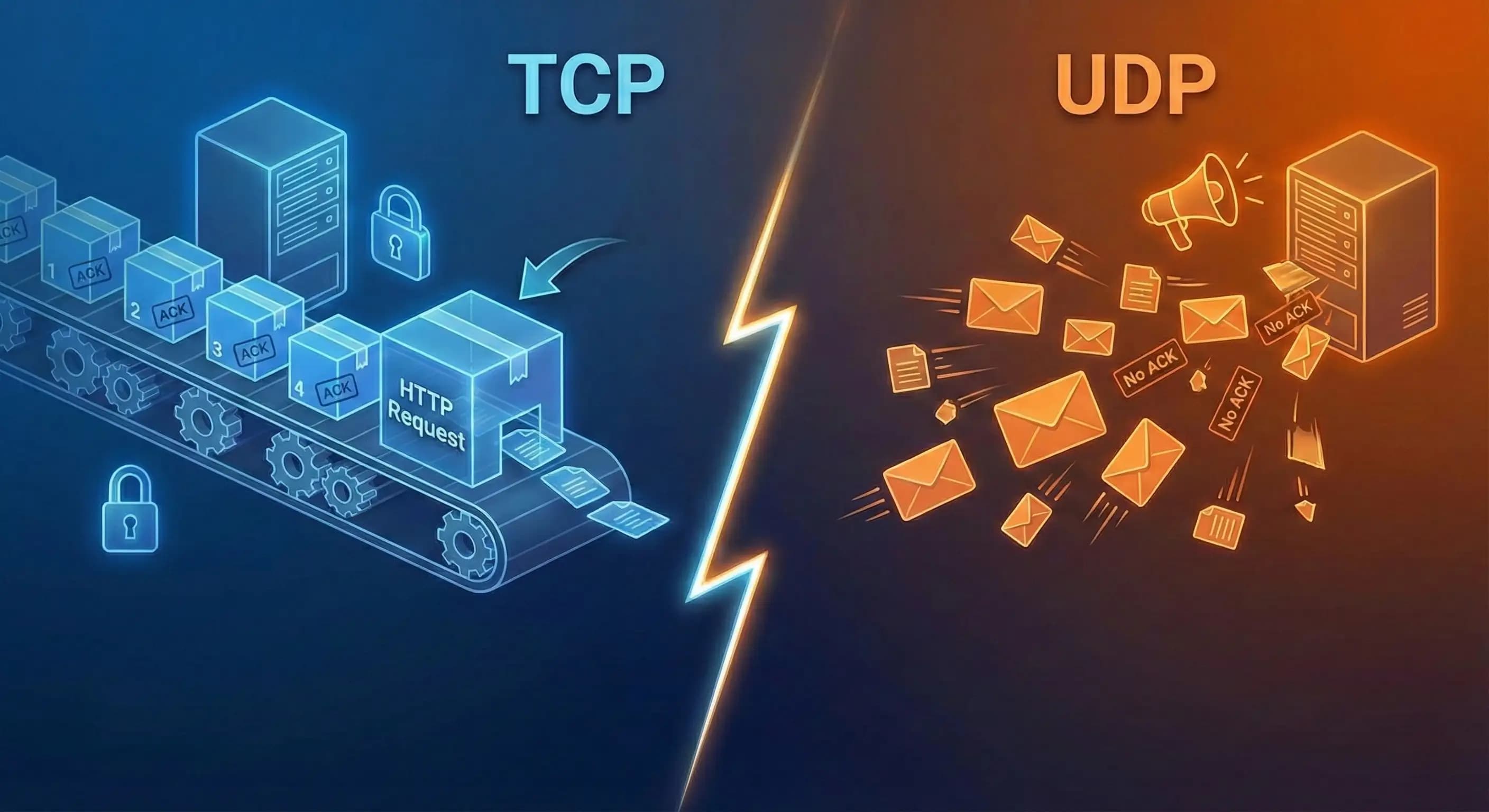 TCP vs UDP: When to Use What, and How TCP Relates to HTTP